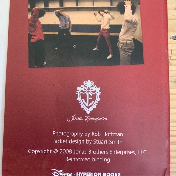 Disney Hyperion Jonas Brothers Burning Up book - Picture 11 of 16